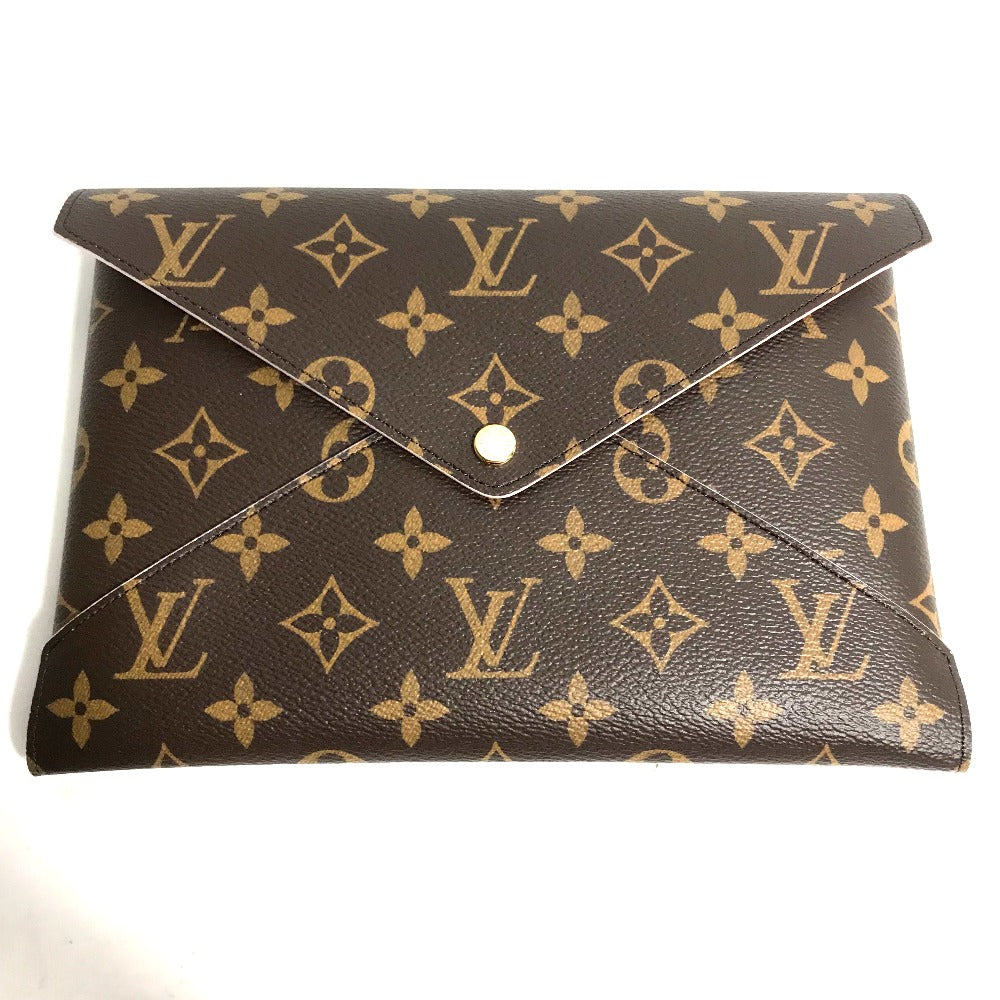 LOUIS VUITTON Clutch bag M62034 Monogram canvas Brown Monogram 3-piece set Pochette Kirigami