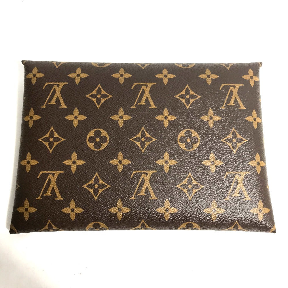 LOUIS VUITTON Clutch bag M62034 Monogram canvas Brown Monogram 3-piece set Pochette Kirigami