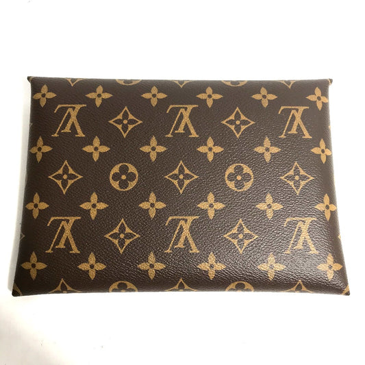 LOUIS VUITTON Clutch bag M62034 Monogram canvas Brown Monogram 3-piece set Pochette Kirigami