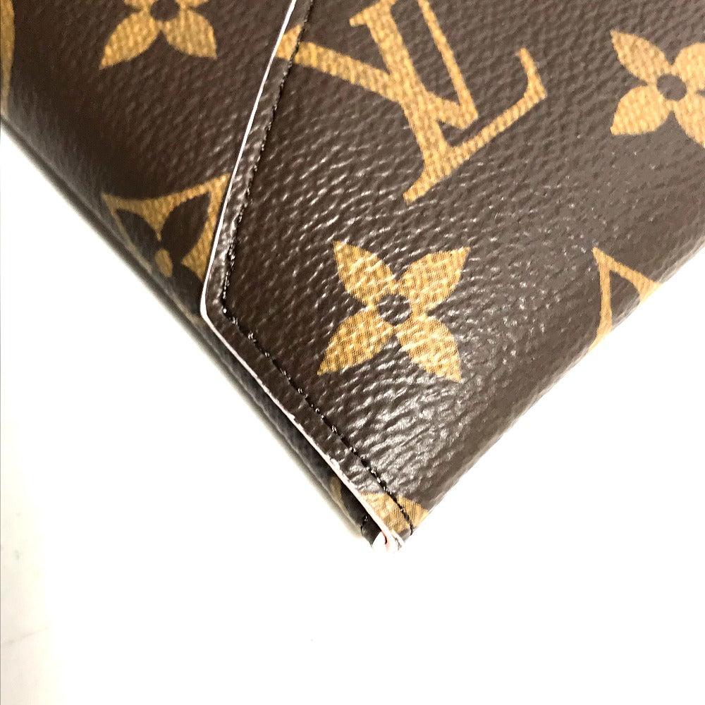 LOUIS VUITTON Clutch bag M62034 Monogram canvas Brown Monogram 3-piece set Pochette Kirigami