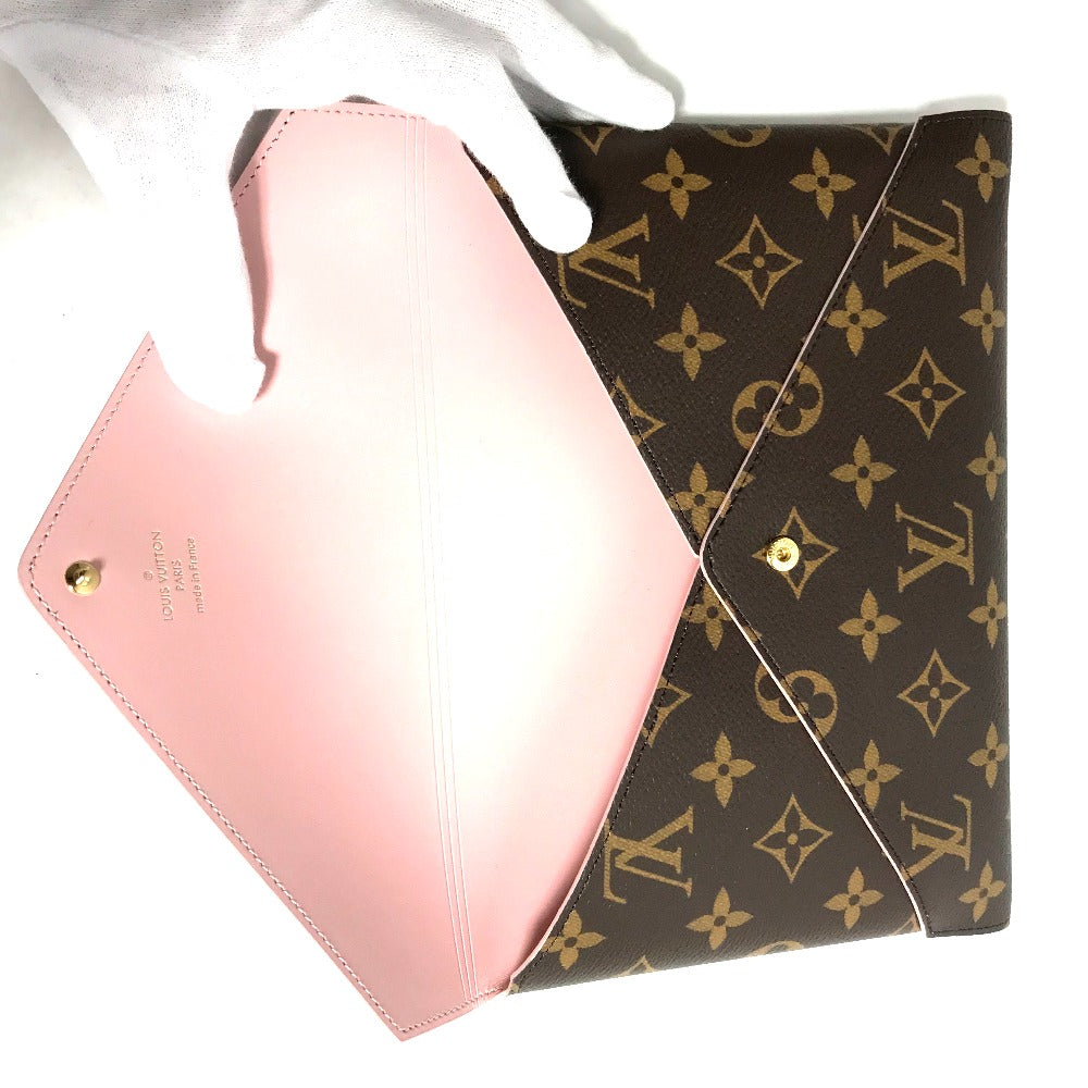 LOUIS VUITTON Clutch bag M62034 Monogram canvas Brown Monogram 3-piece set Pochette Kirigami
