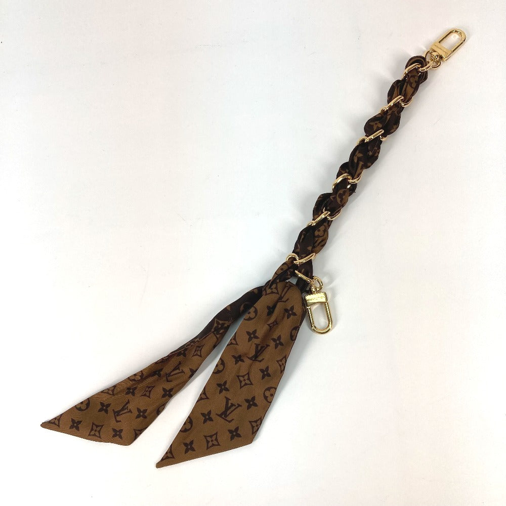 LOUIS VUITTON charm M01354 silk Brown Monogram Bag Charm/Chain Fural Women Used