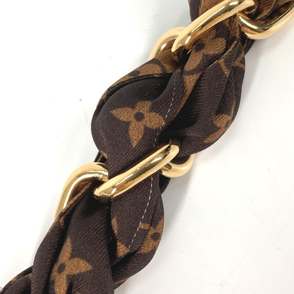 LOUIS VUITTON charm M01354 silk Brown Monogram Bag Charm/Chain Fural Women Used