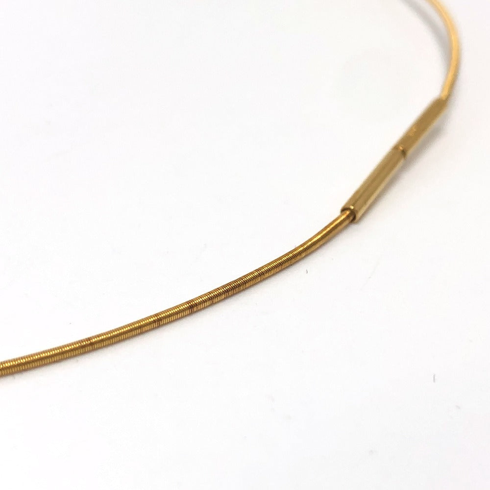 HERMES Necklace lacquer purple H cube Cardue Ash Women Used
