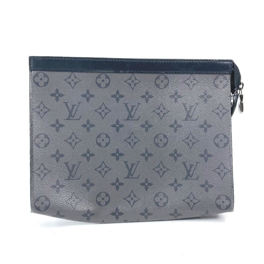 LOUIS VUITTON Clutch bag M69535 Monogram Eclipse Canvas gray Monogram Eclipse Reverse Pochette Voyage