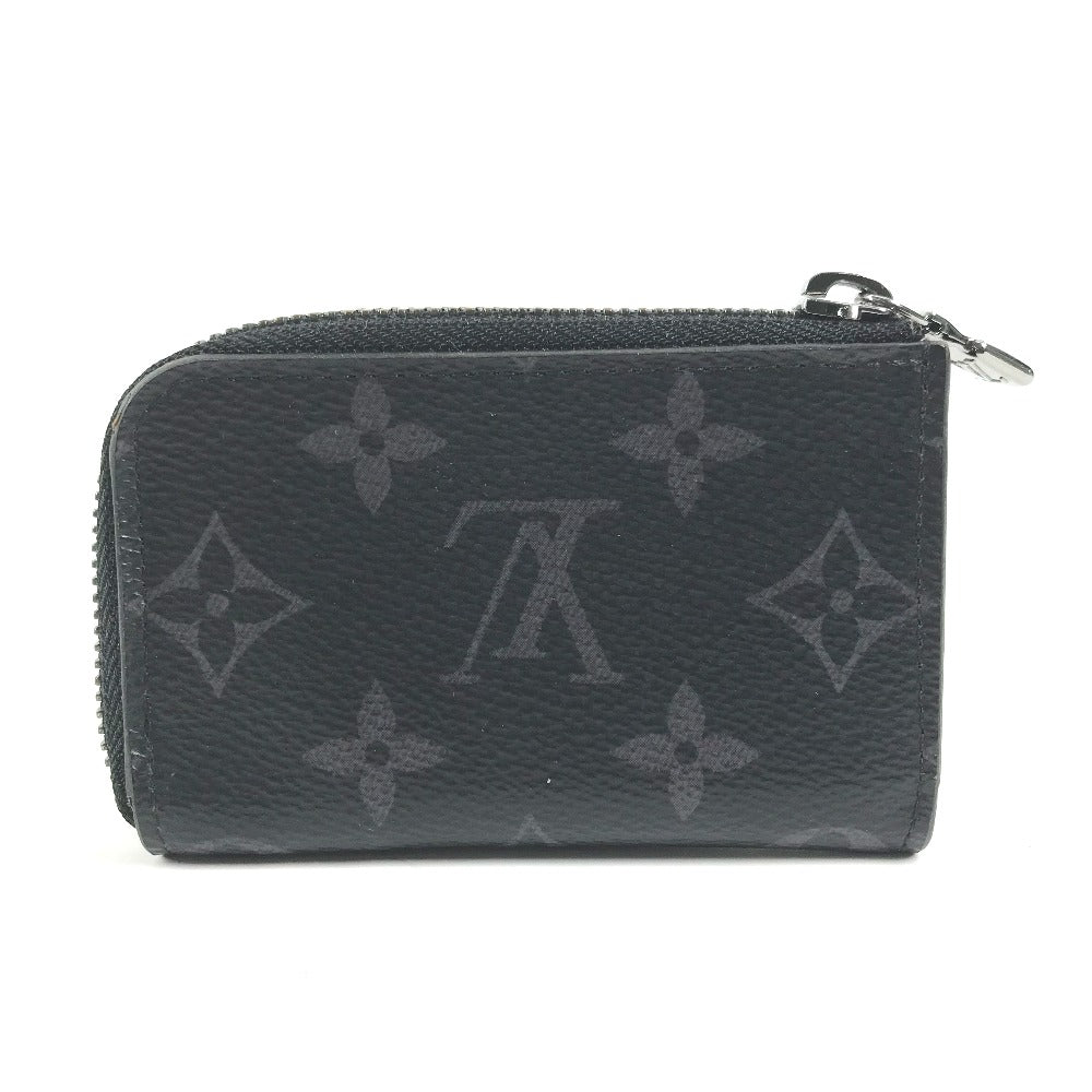 LOUIS VUITTON Coin case M63536 Monogram Eclipse Canvas black Monogram Eclipse Portemonejour