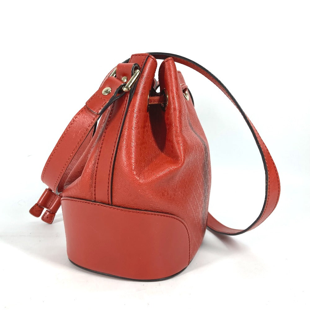 GUCCI Shoulder Bag 354229 leather Orange type purse Diamante Women Used