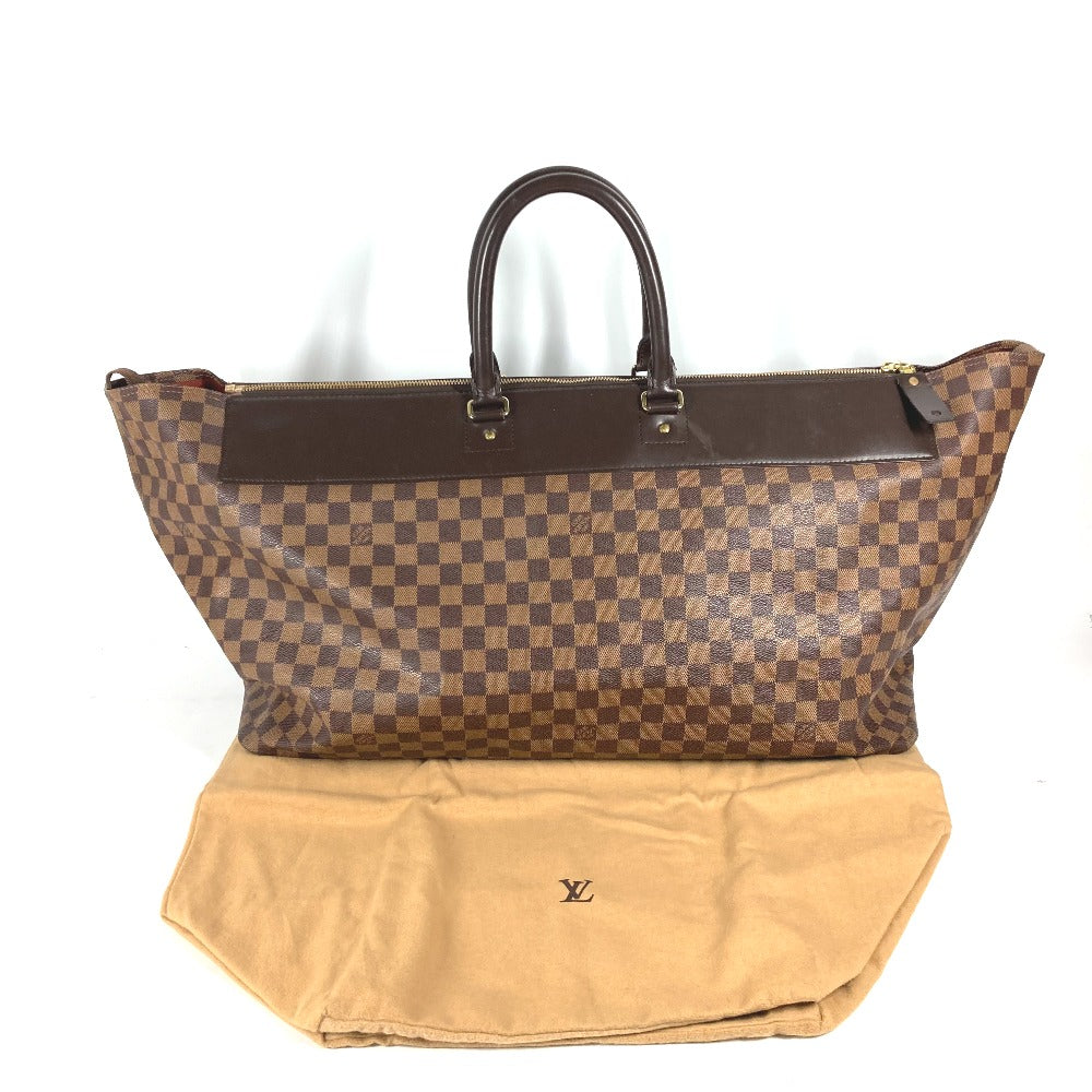 LOUIS VUITTON Boston Duffel bag N41155 Damier canvas Brown Damier Greenwich GM