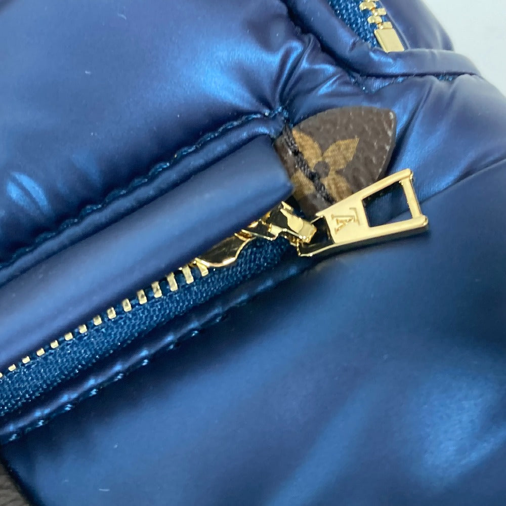 LOUIS VUITTON Backpack M21060 Nylon, Monogram Canvas Navy monogram palm springs Backpack MINI
