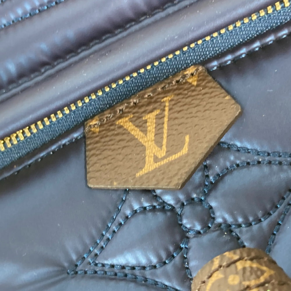 LOUIS VUITTON Backpack M21060 Nylon, Monogram Canvas Navy monogram palm springs Backpack MINI