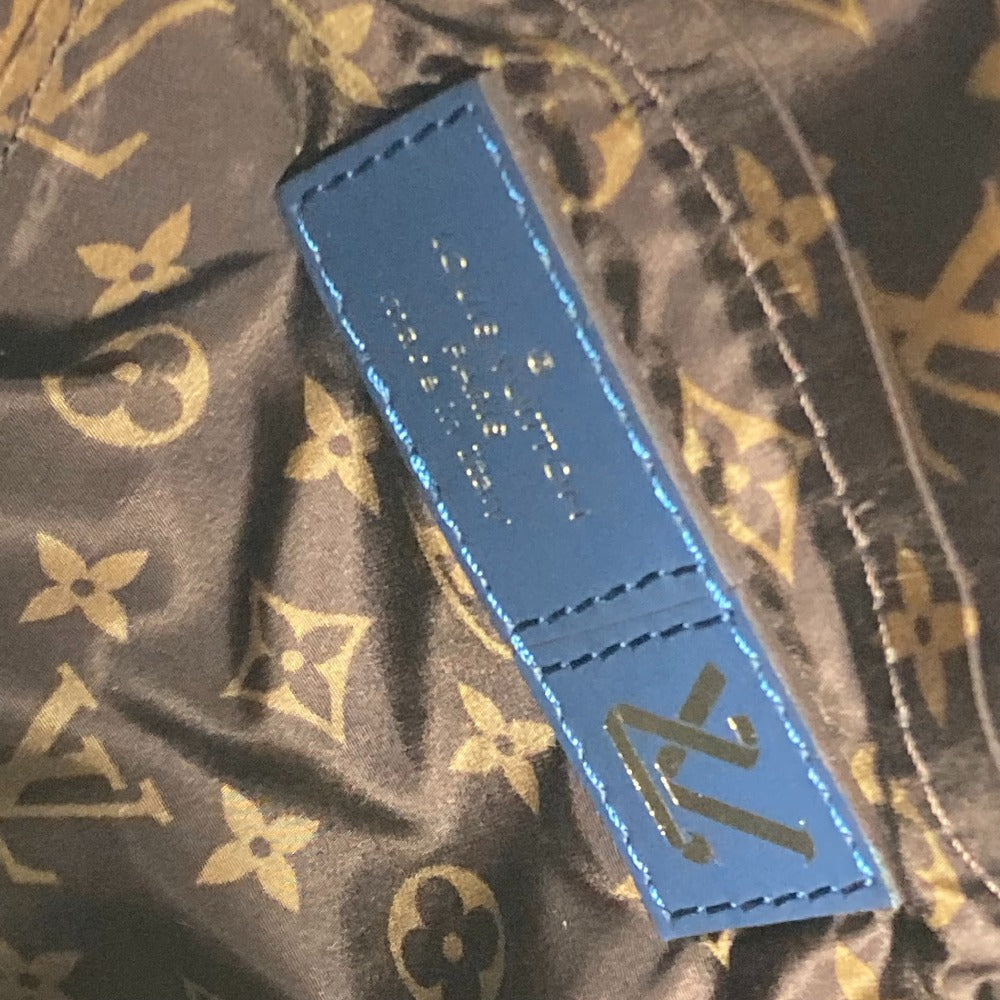LOUIS VUITTON Backpack M21060 Nylon, Monogram Canvas Navy monogram palm springs Backpack MINI