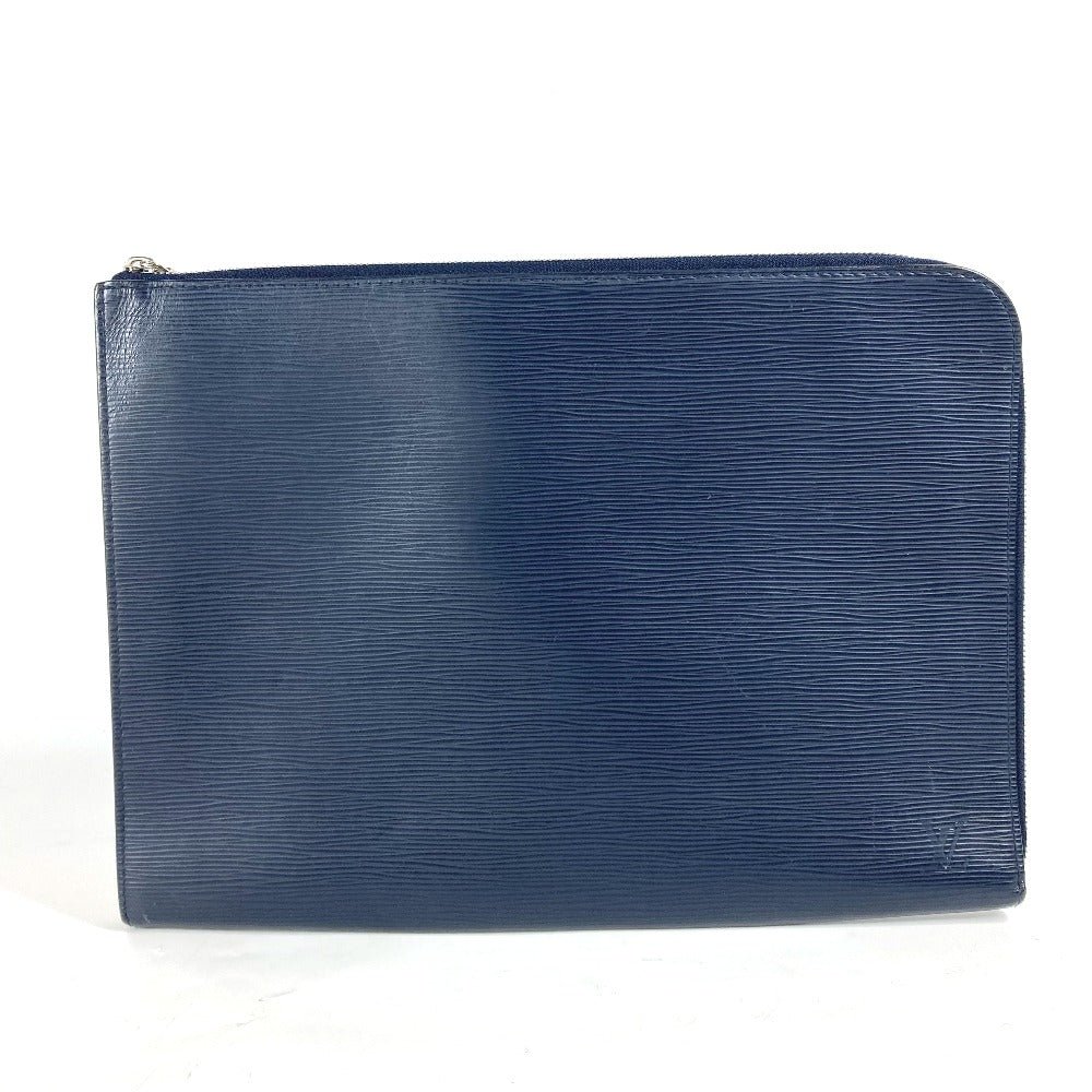 LOUIS VUITTON Clutch bag M64154  Epi Leather Navy Epi Pochette Jules GM