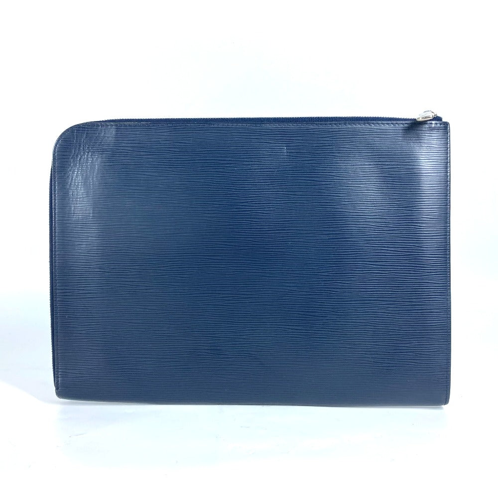 LOUIS VUITTON Clutch bag M64154  Epi Leather Navy Epi Pochette Jules GM