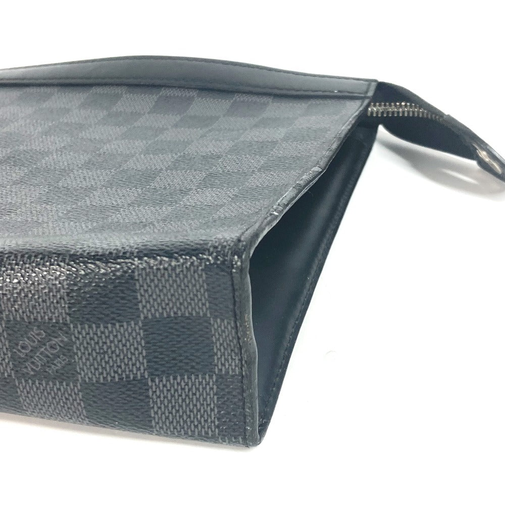 LOUIS VUITTON business bag N41696 Damier Grafitto Canvas black Damier Grafitte Pochette Voyage MM