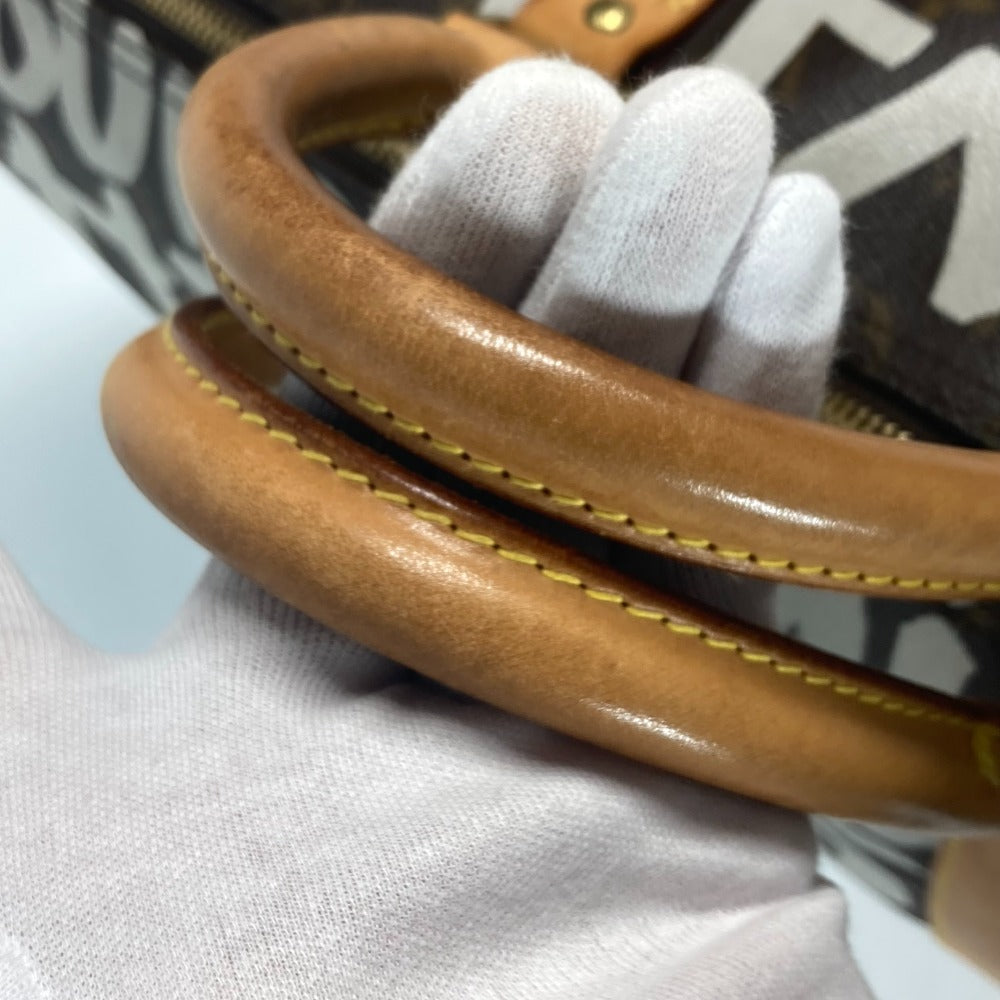 LOUIS VUITTON Boston Duffel bag M92197 MonogramGraffitiCanvas Brown Monogram graffiti Keepall 50