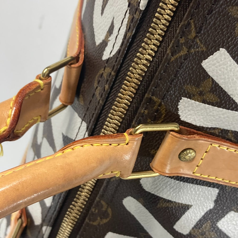 LOUIS VUITTON Boston Duffel bag M92197 MonogramGraffitiCanvas Brown Monogram graffiti Keepall 50
