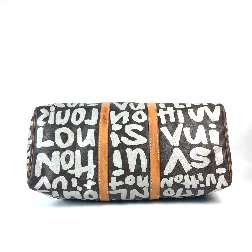 LOUIS VUITTON Boston Duffel bag M92197 MonogramGraffitiCanvas Brown Monogram graffiti Keepall 50