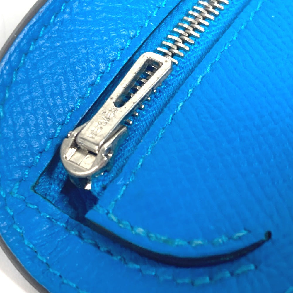 HERMES Coin case Epsom blue SURF