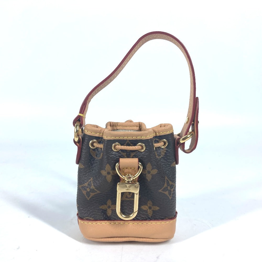 LOUIS VUITTON charm M00818 Monogram canvas Brown Monogram Bag Charm Micro Noe