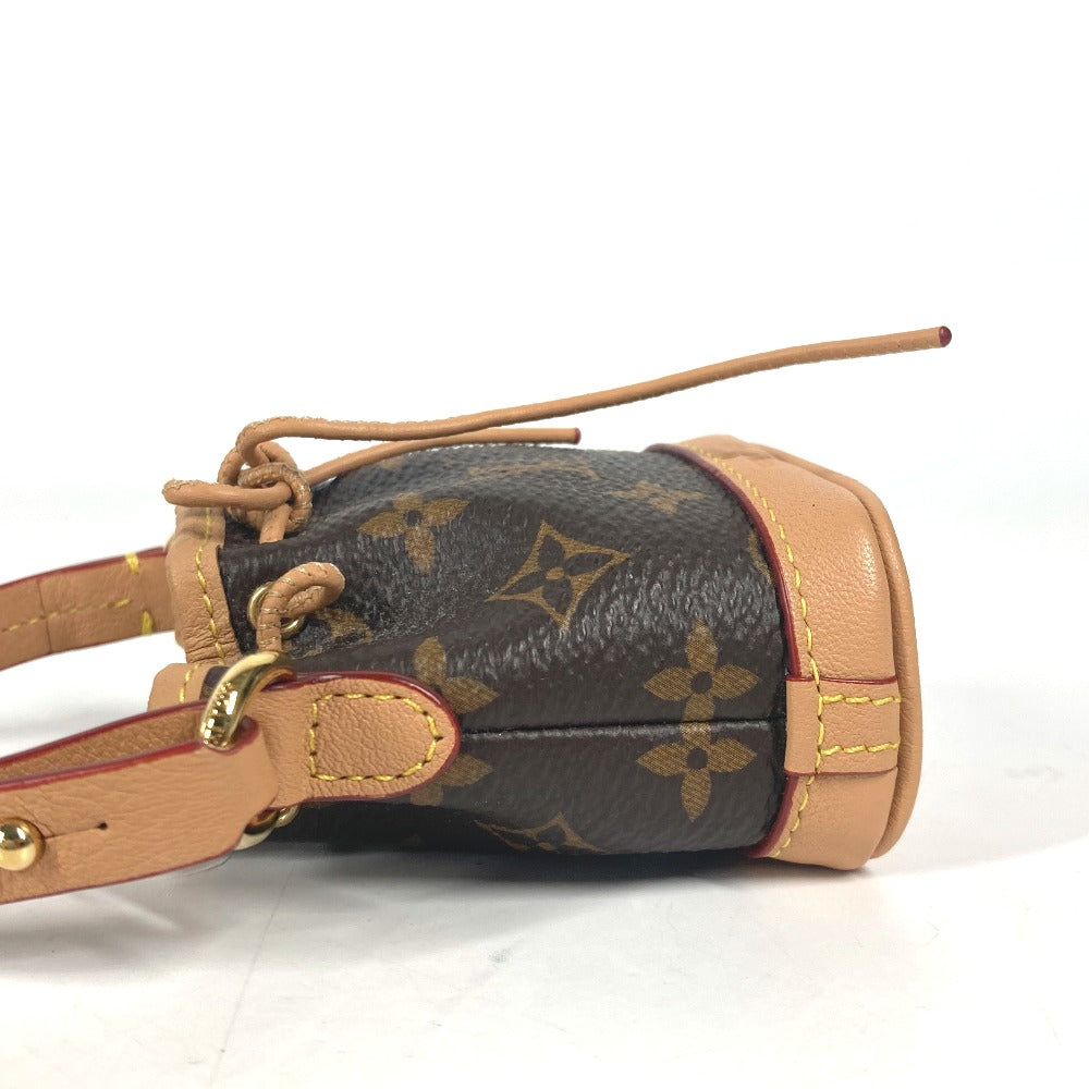 LOUIS VUITTON charm M00818 Monogram canvas Brown Monogram Bag Charm Micro Noe