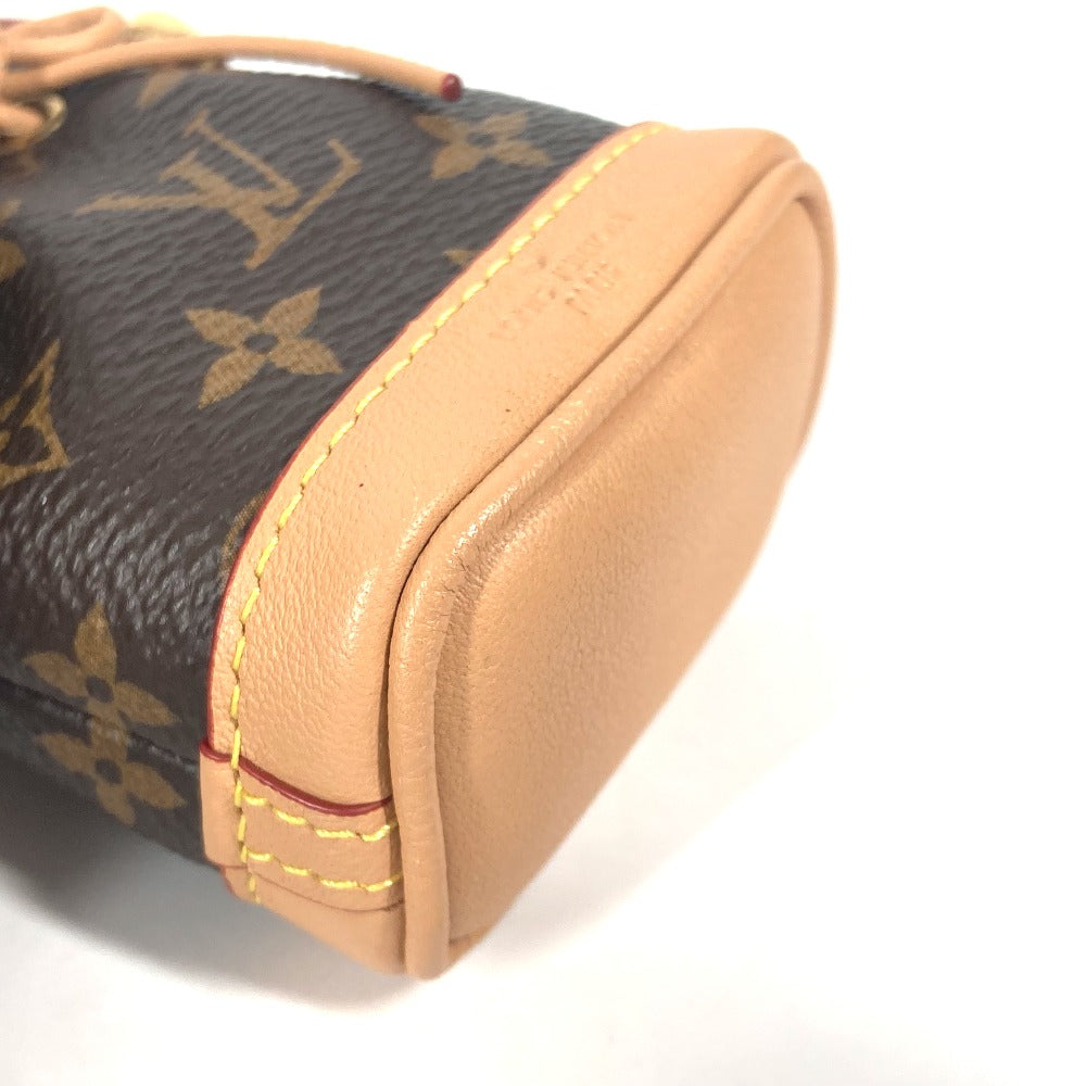 LOUIS VUITTON charm M00818 Monogram canvas Brown Monogram Bag Charm Micro Noe