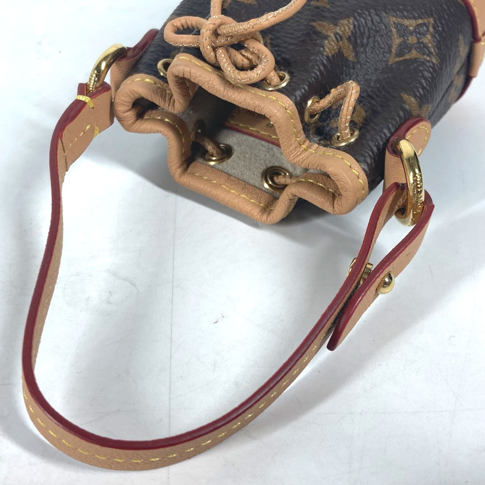 LOUIS VUITTON charm M00818 Monogram canvas Brown Monogram Bag Charm Micro Noe