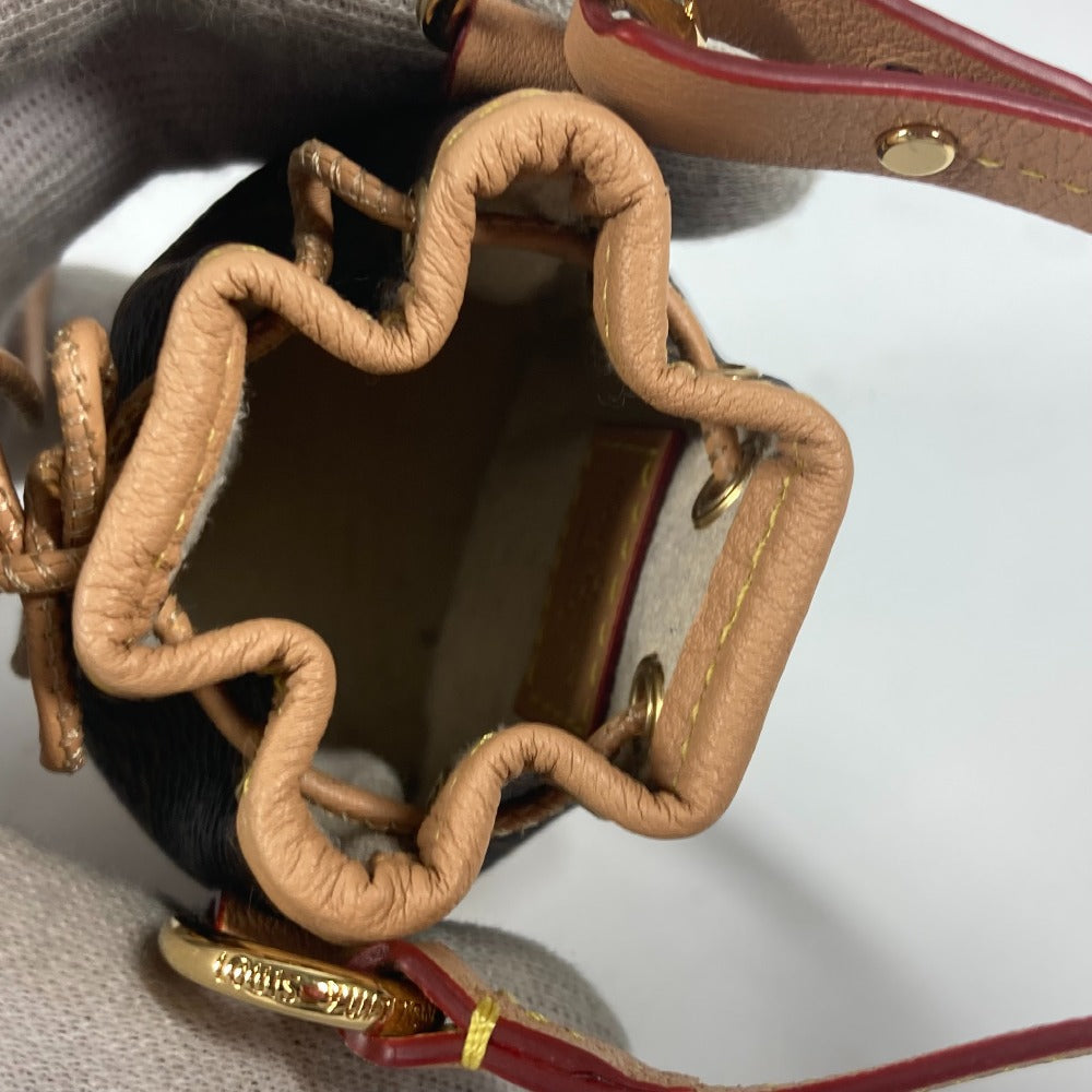 LOUIS VUITTON charm M00818 Monogram canvas Brown Monogram Bag Charm Micro Noe