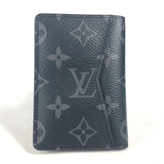 LOUIS VUITTON Card Case M61696 Monogram Eclipse Canvas black Monogram Eclipse Card Case Organizer de Poche
