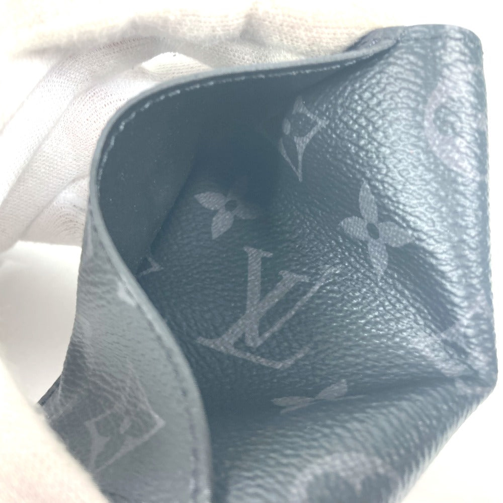 LOUIS VUITTON Card Case M61696 Monogram Eclipse Canvas black Monogram Eclipse Card Case Organizer de Poche