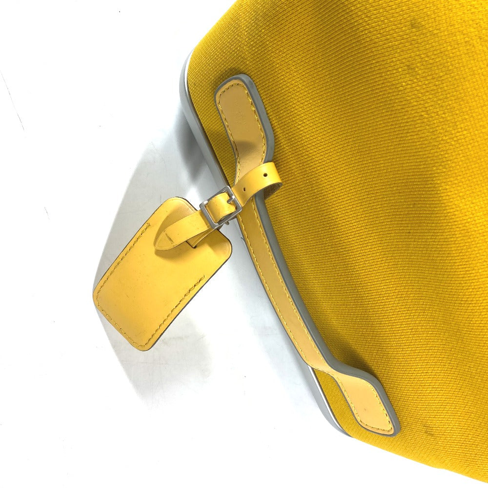 LOUIS VUITTON Carry Bag M20124 , Jacquard knit yellow Monogram Horizon Soft 2R55