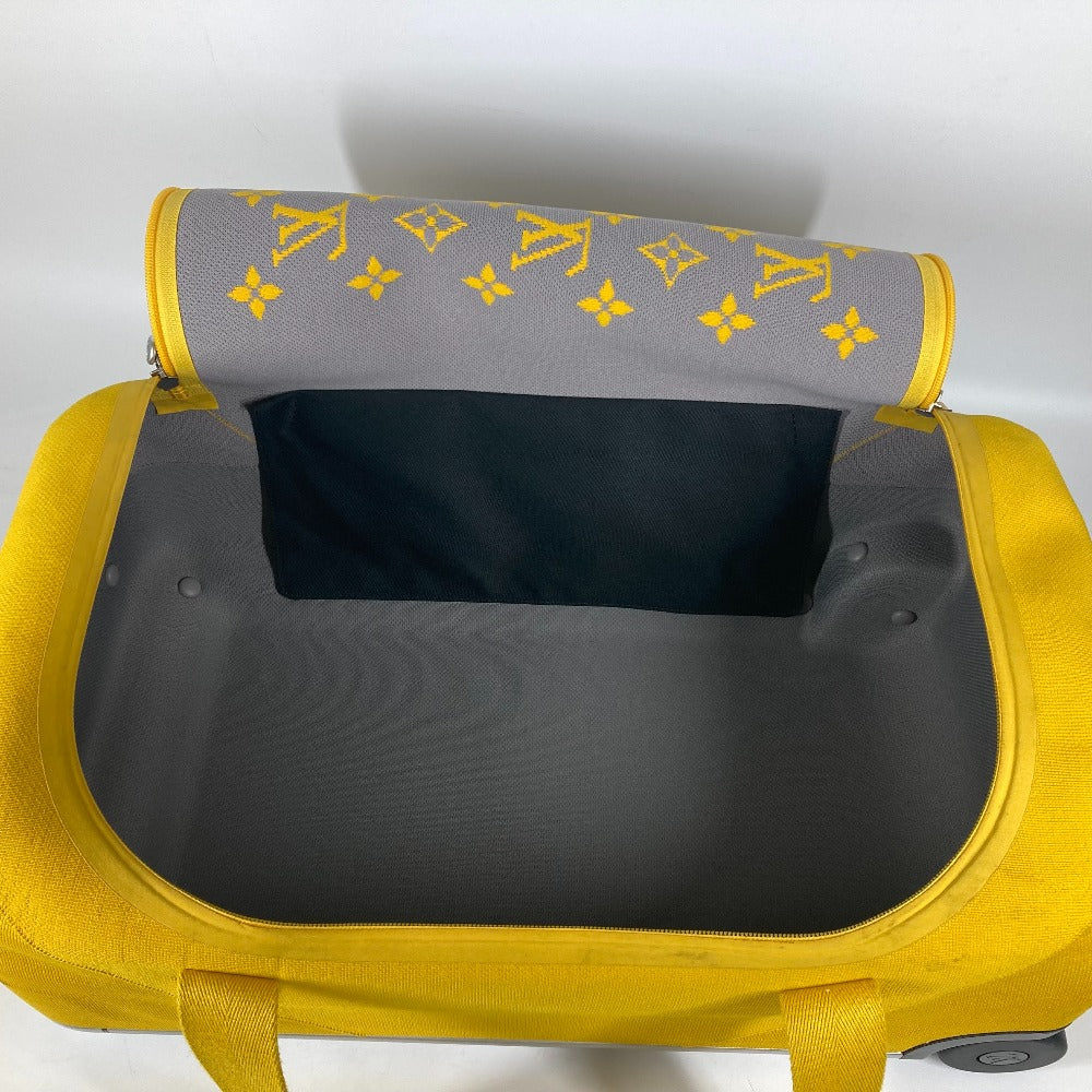 LOUIS VUITTON Carry Bag M20124 , Jacquard knit yellow Monogram Horizon Soft 2R55