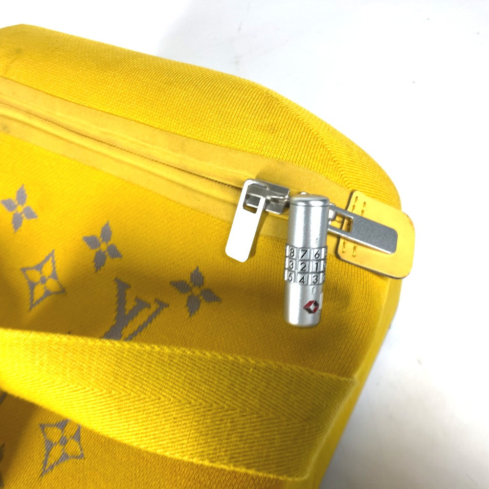 LOUIS VUITTON Carry Bag M20124 , Jacquard knit yellow Monogram Horizon Soft 2R55