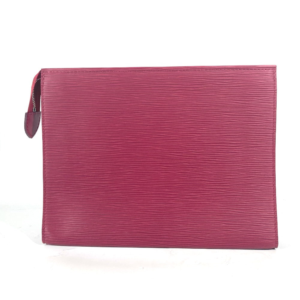 LOUIS VUITTON Clutch bag M41085 Epi Leather Red Epi posh toilette 26