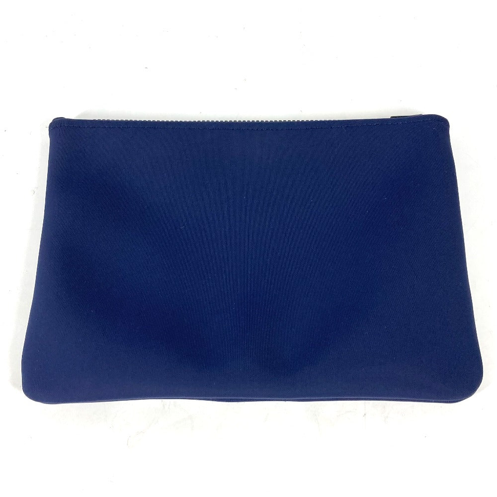 HERMES Pouch H104312M 01 polyamide Navy Neovan MM