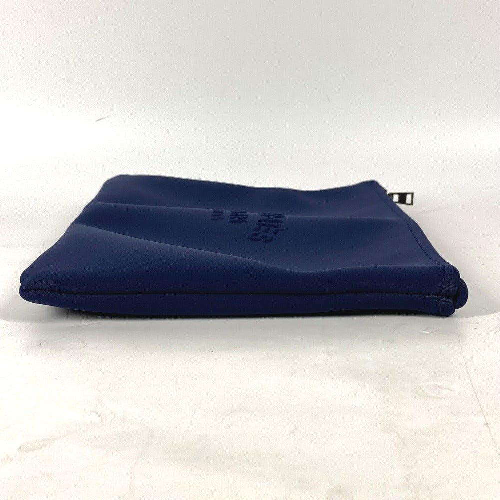 HERMES Pouch H104312M 01 polyamide Navy Neovan MM