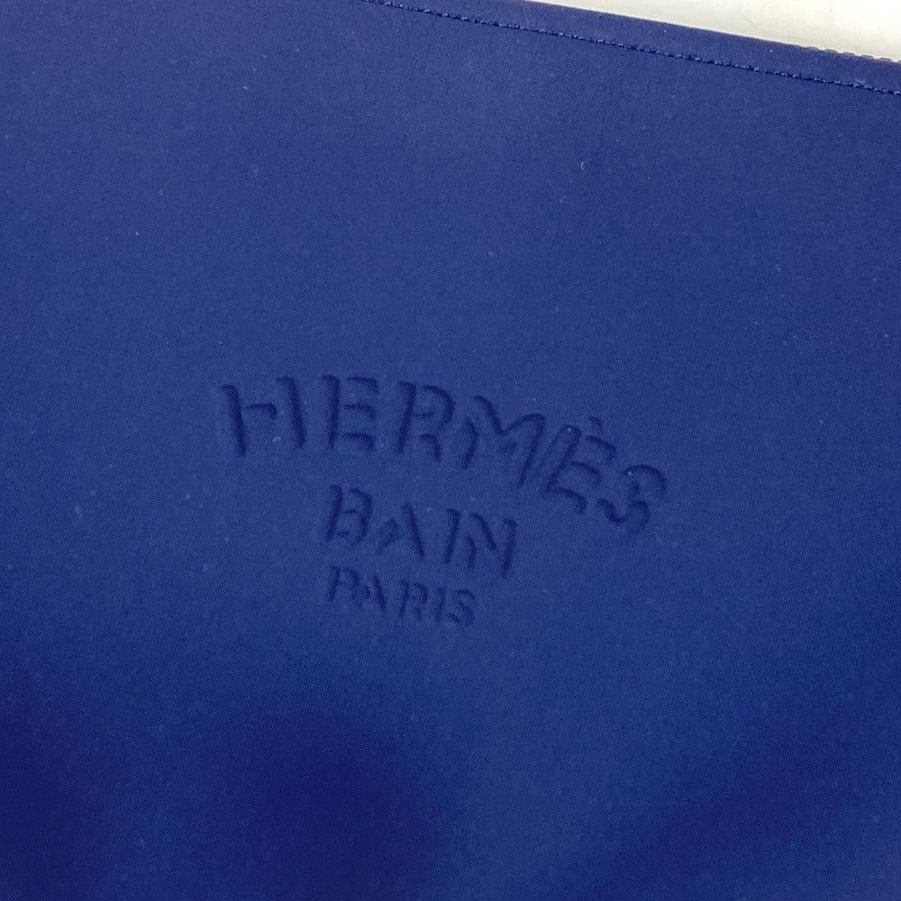 HERMES Pouch H104312M 01 polyamide Navy Neovan MM