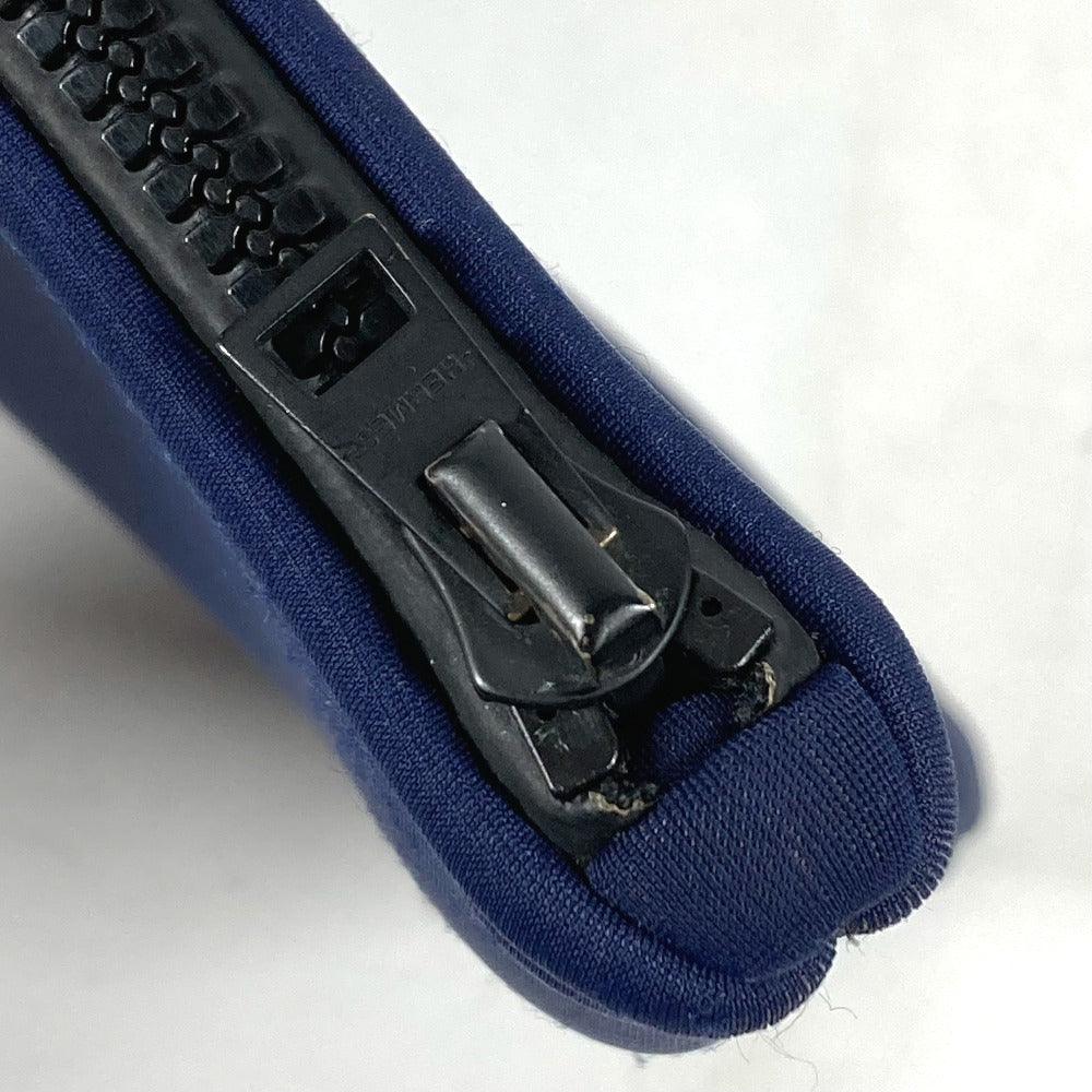 HERMES Pouch H104312M 01 polyamide Navy Neovan MM