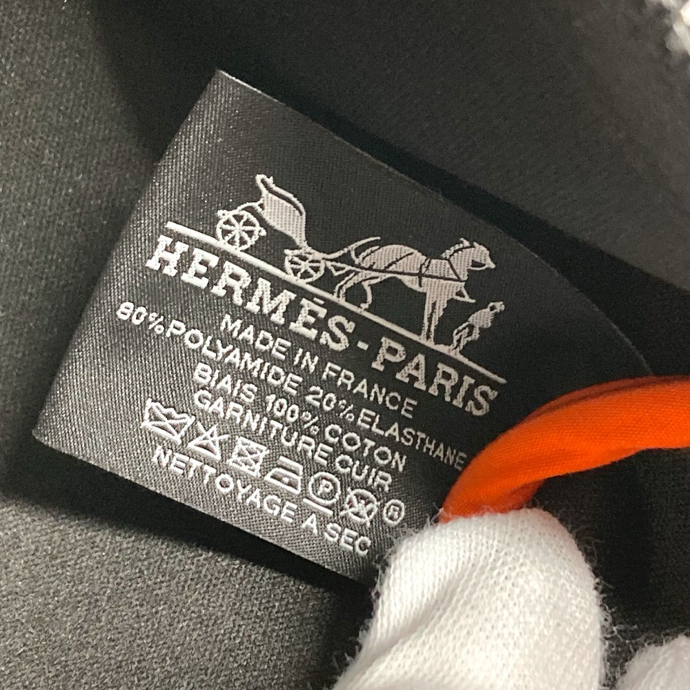 HERMES Pouch H104312M 01 polyamide Navy Neovan MM