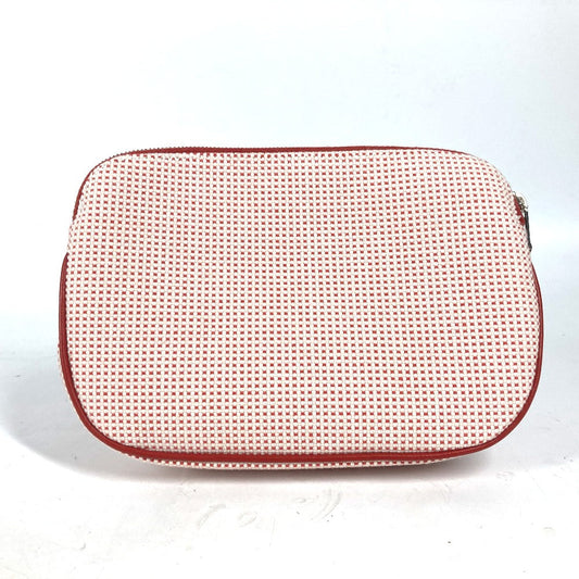 HERMES Pouch H103607M 02 cotton Orange Echape
