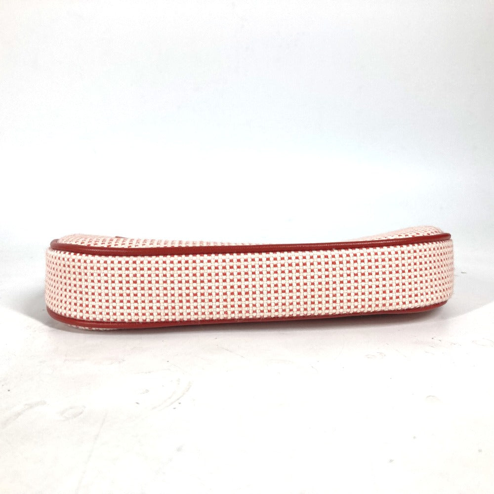 HERMES Pouch H103607M 02 cotton Orange Echape