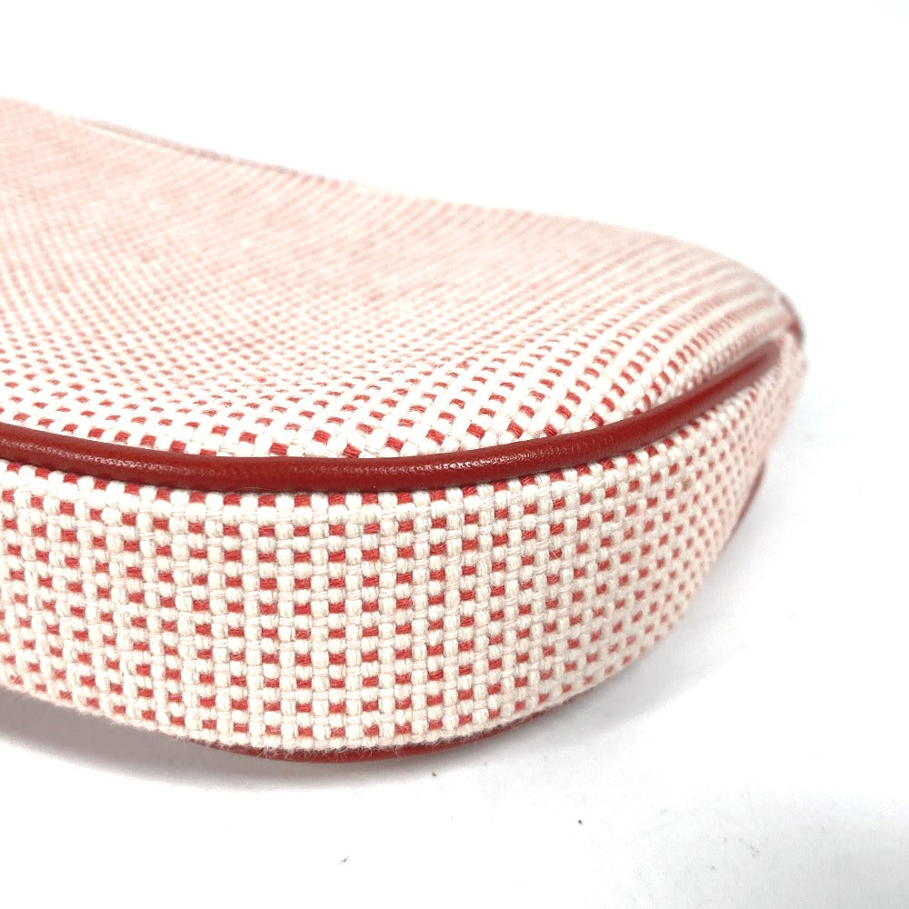 HERMES Pouch H103607M 02 cotton Orange Echape