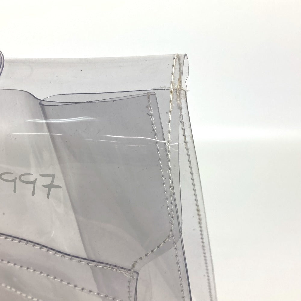 HERMES Handbag Plastics clear Plastics Kelly