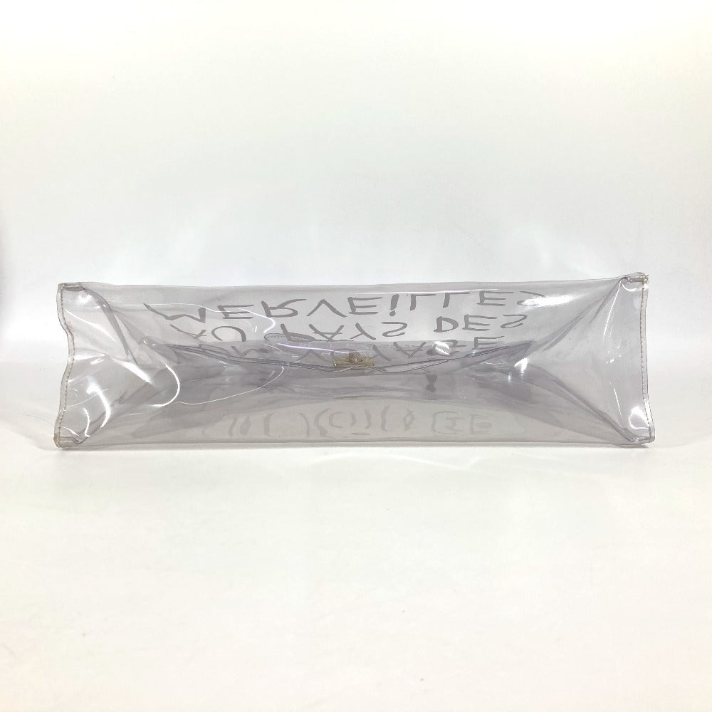 HERMES Handbag Plastics clear Plastics Kelly