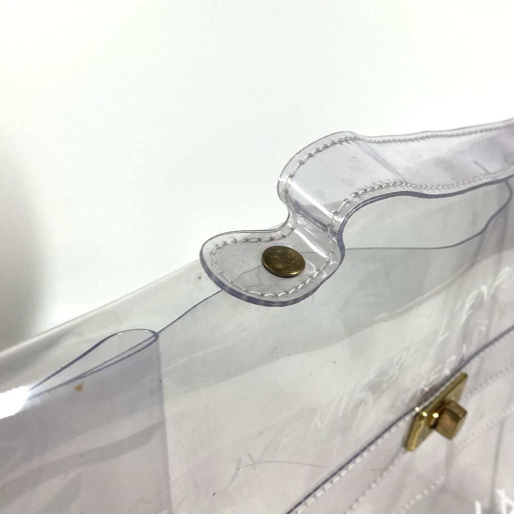 HERMES Handbag Plastics clear Plastics Kelly