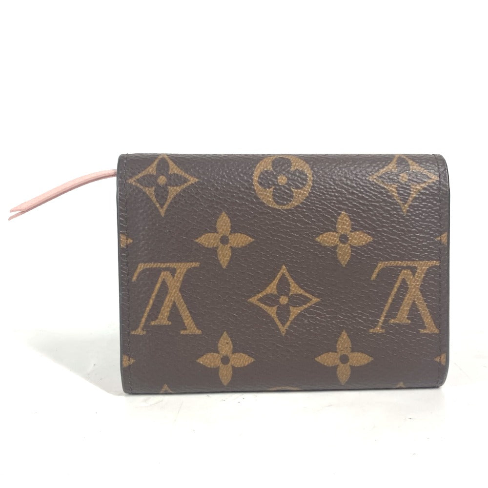LOUIS VUITTON Coin case M62361 Monogram canvas Brown Monogram Portomonet Rosali Women Used