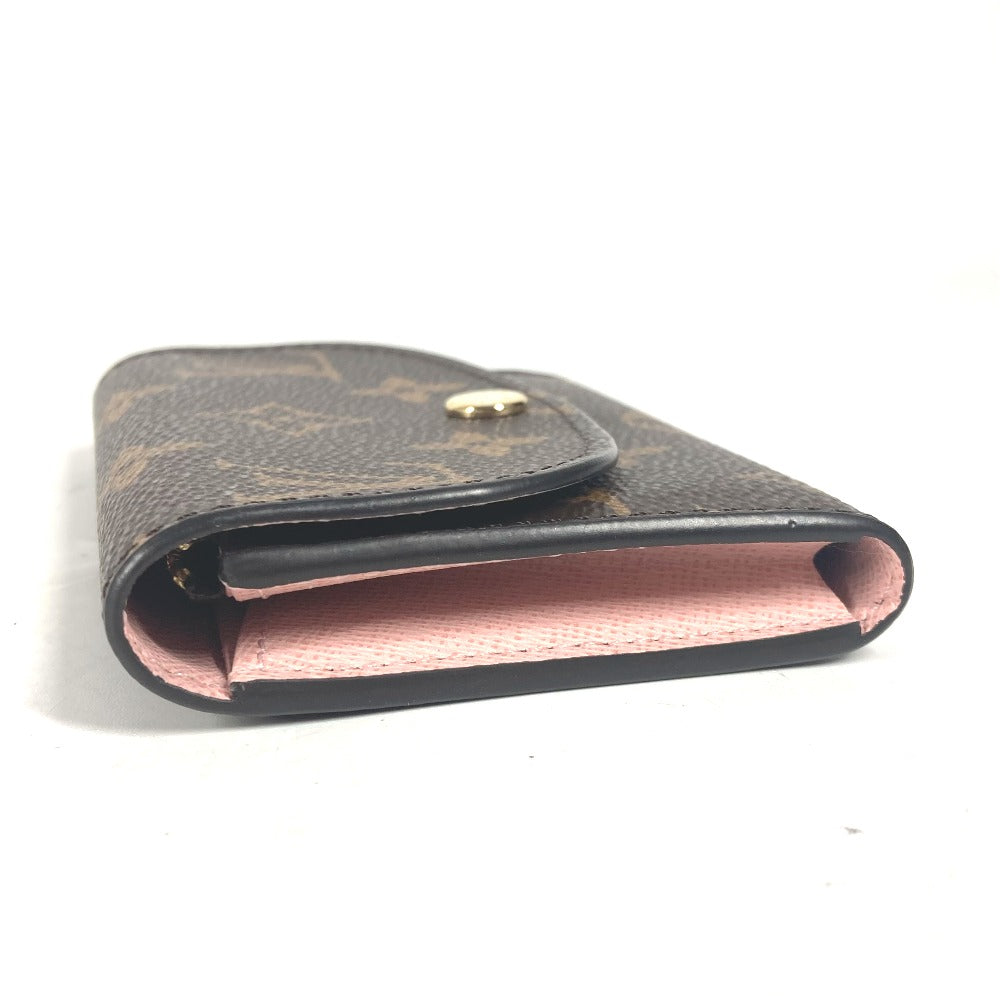 LOUIS VUITTON Coin case M62361 Monogram canvas Brown Monogram Portomonet Rosali Women Used
