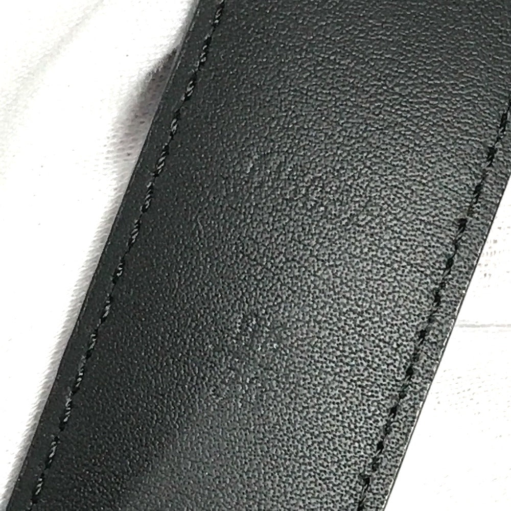 LOUIS VUITTON belt M6057T Damier Grafitto Canvas black Damier Grafitte Saint Tulle Neogram 95