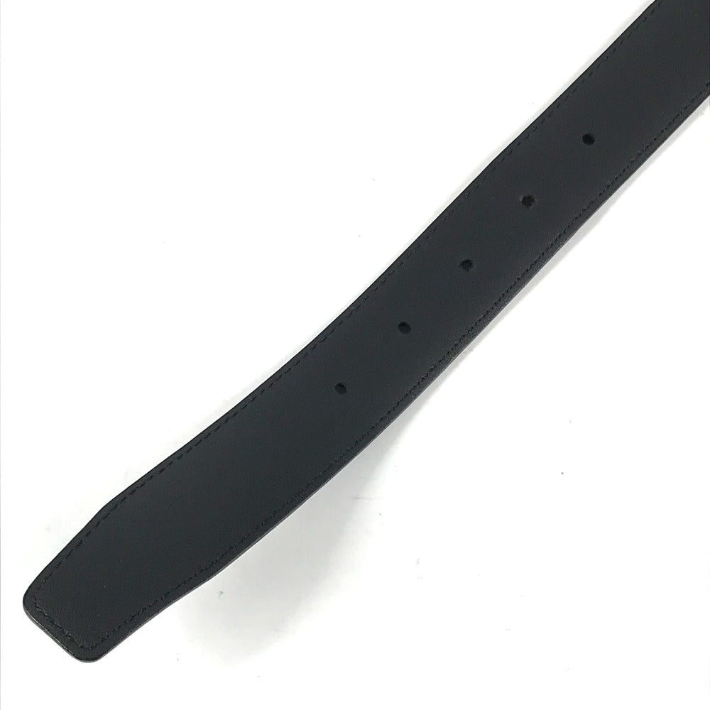 LOUIS VUITTON belt M6057T Damier Grafitto Canvas black Damier Grafitte Saint Tulle Neogram 95