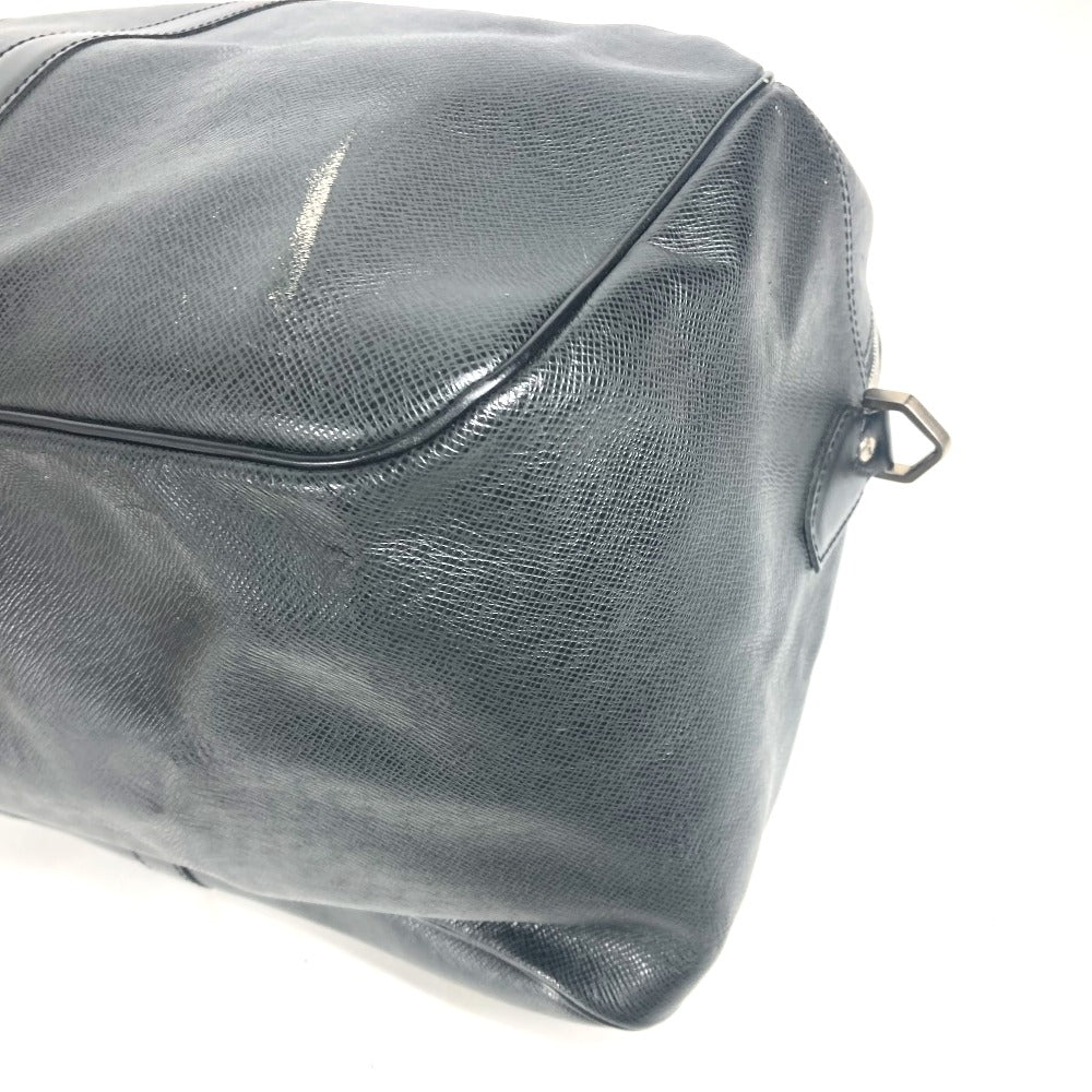 LOUIS VUITTON Boston Duffel bag M30112 Taiga Leather black Taiga Kendall GM
