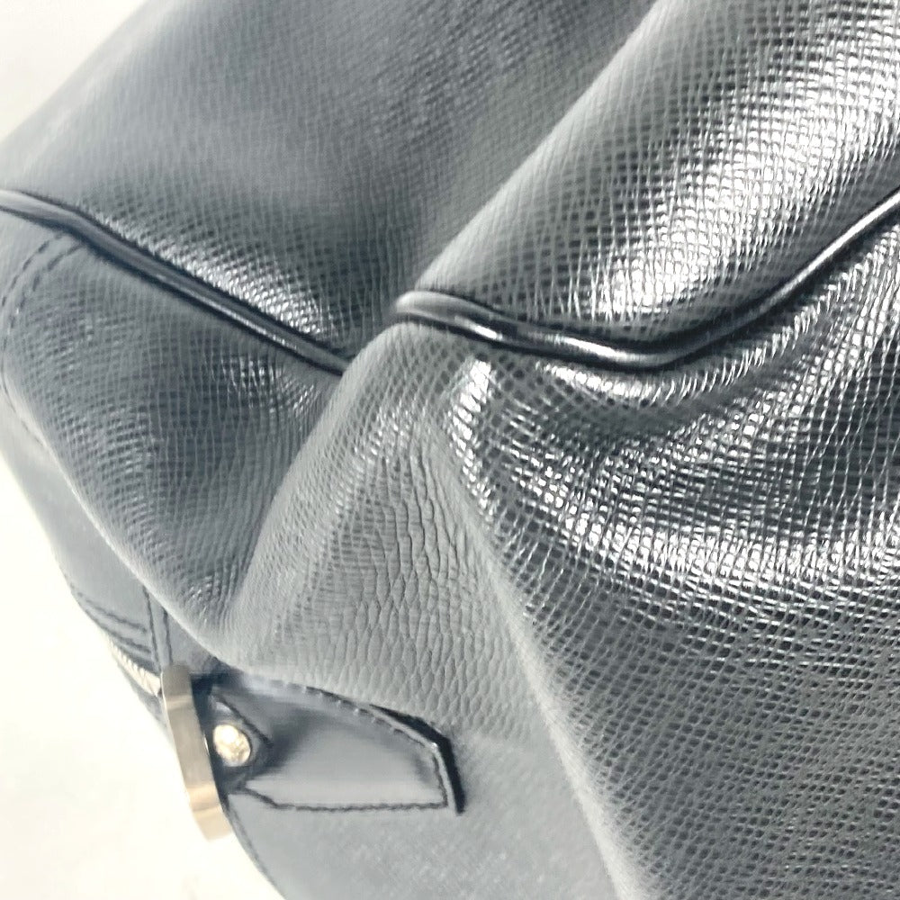 LOUIS VUITTON Boston Duffel bag M30112 Taiga Leather black Taiga Kendall GM